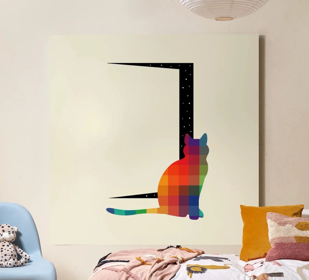 Curious canvas by Andy Westface