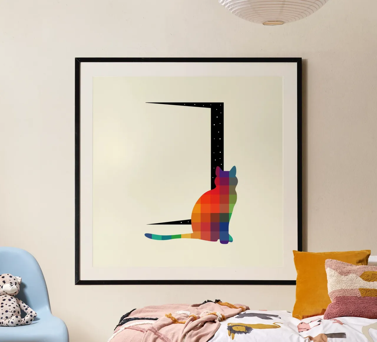 Curious poster by Andy Westface