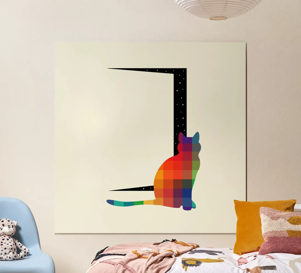 Curious poster by Andy Westface