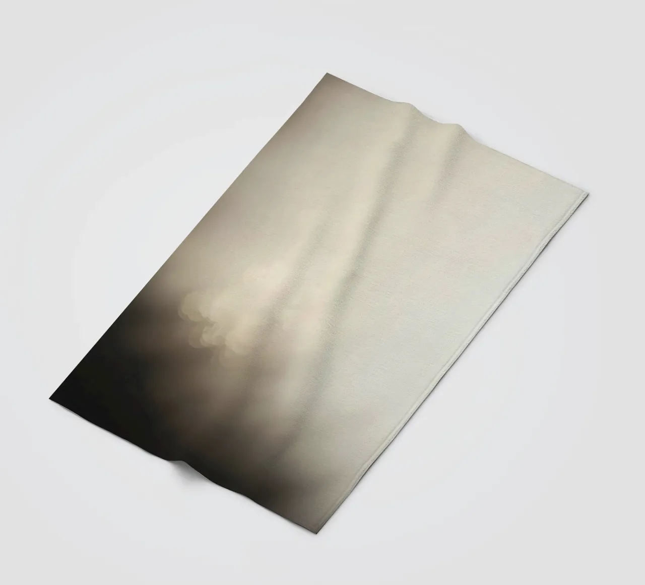 Soft illumination creates an ethereal atmosphere fleece blanket by DesignDoodle
