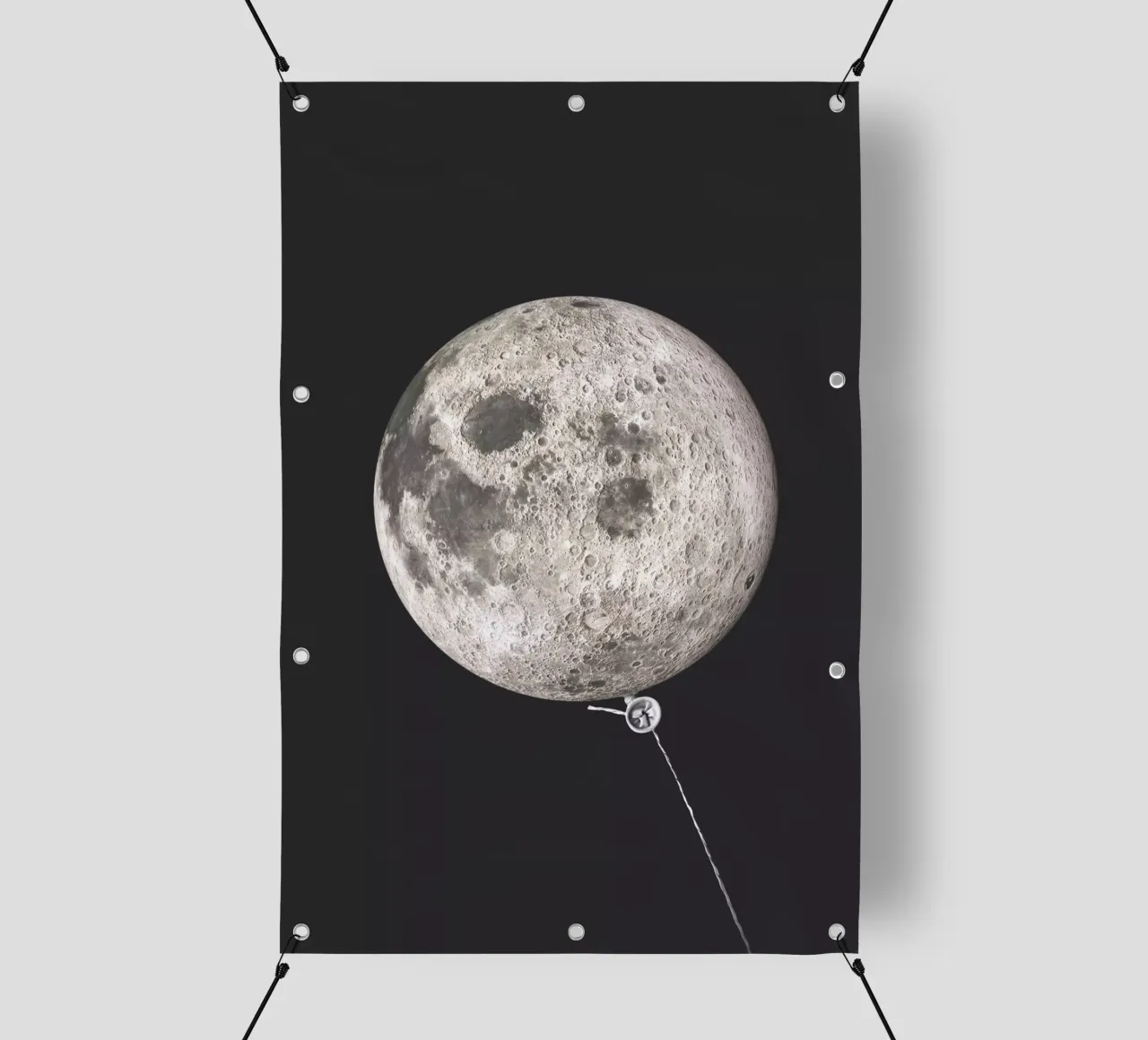 Palloncino lunare telo in pvc da Jonas Loose