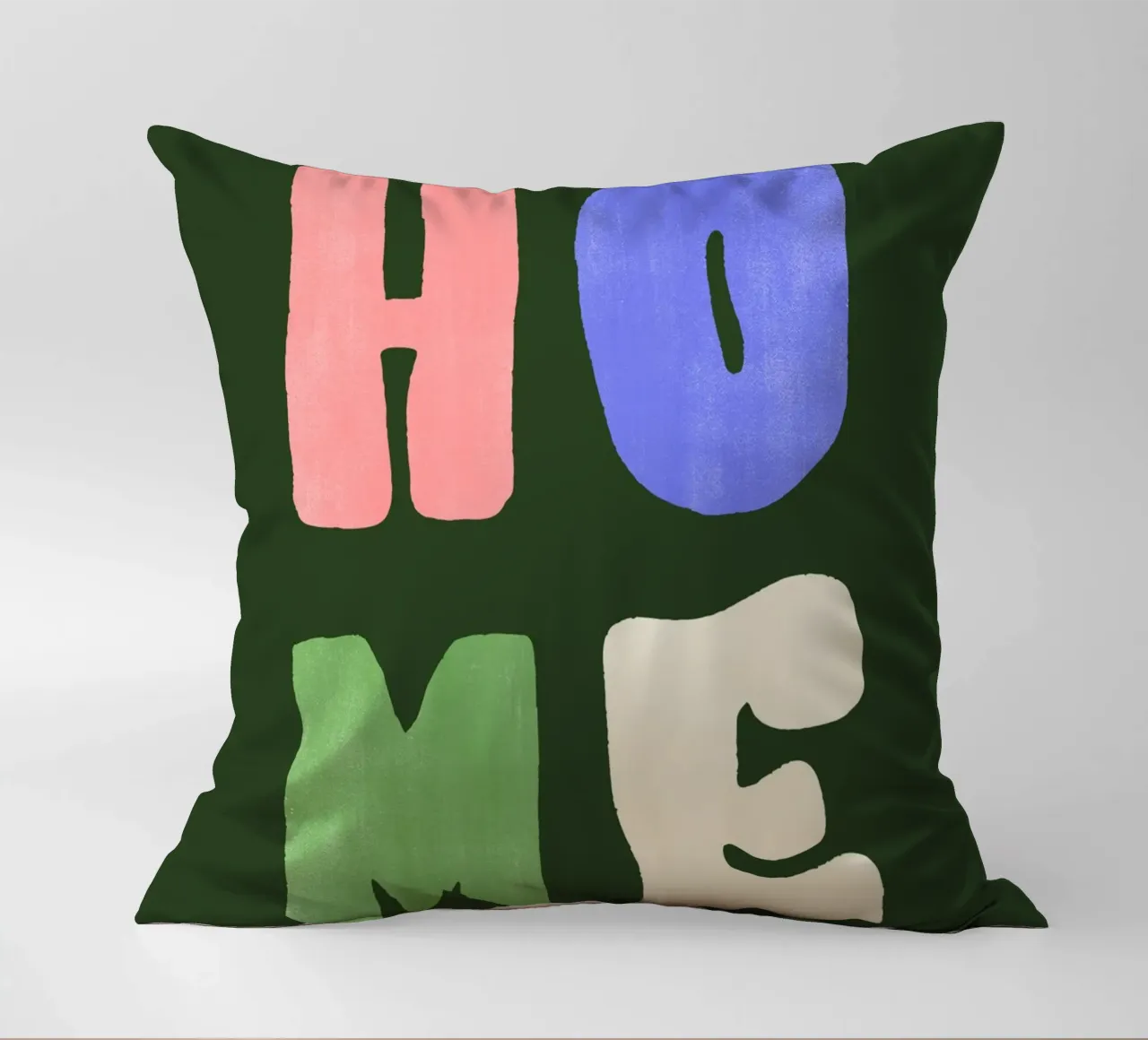 HOME | Bold & Colorful Statement Print cuscino da PrintCessStudio