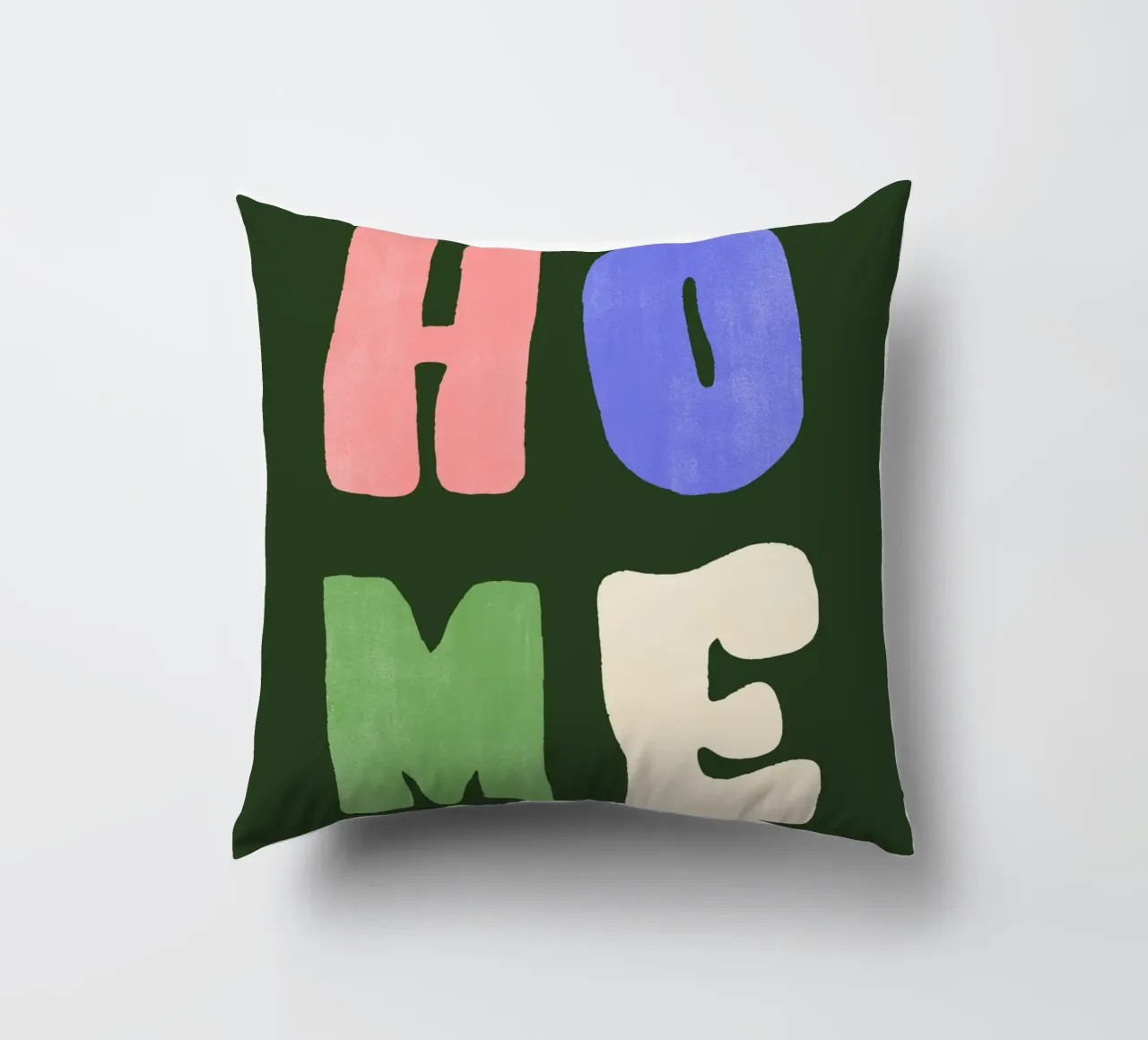HOME | Bold & Colorful Statement Print cuscino da PrintCessStudio