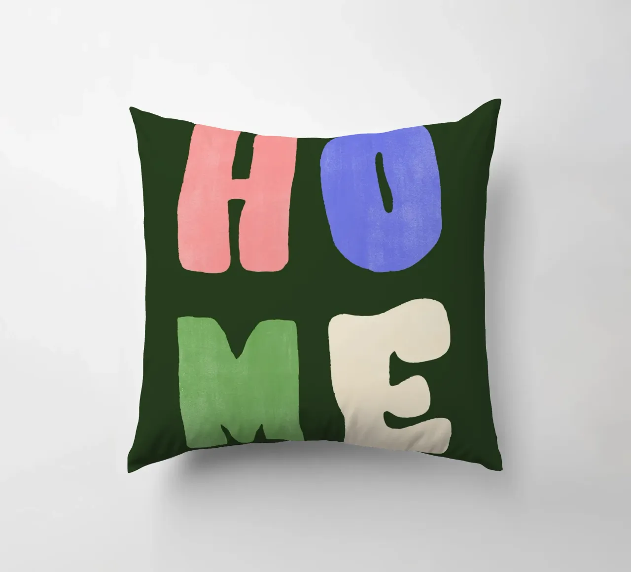 HOME | Bold & Colorful Statement Print cuscino da PrintCessStudio