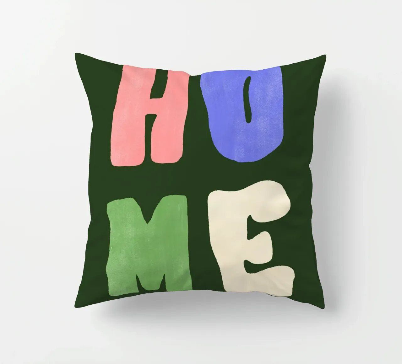 HOME | Bold & Colorful Statement Print cuscino da PrintCessStudio