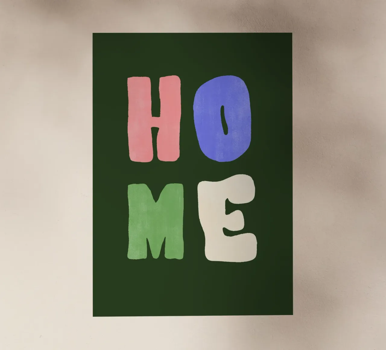 HOME | Bold & Colorful Statement Print pellicola backlit da PrintCessStudio