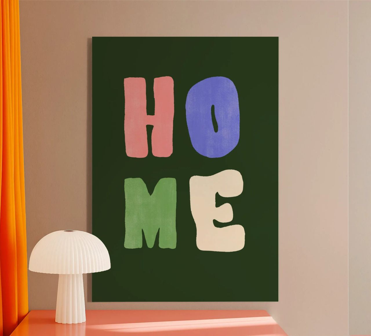 HOME | Bold & Colorful Statement Print plexiglass da PrintCessStudio