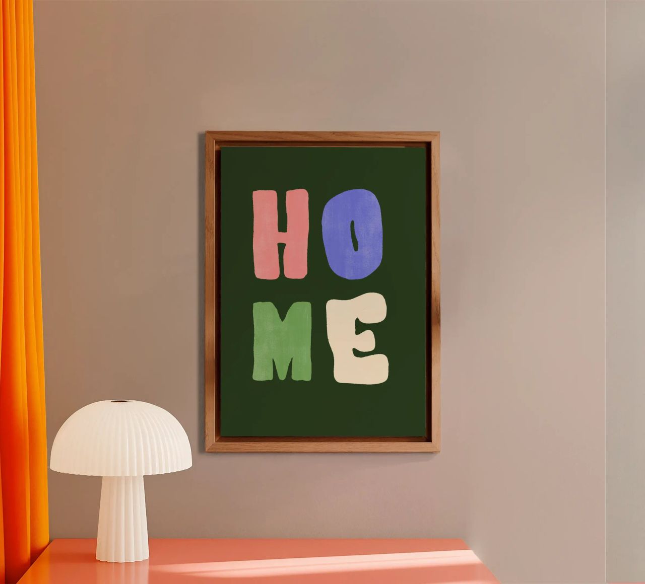 HOME | Bold & Colorful Statement Print alluminio dibond da PrintCessStudio