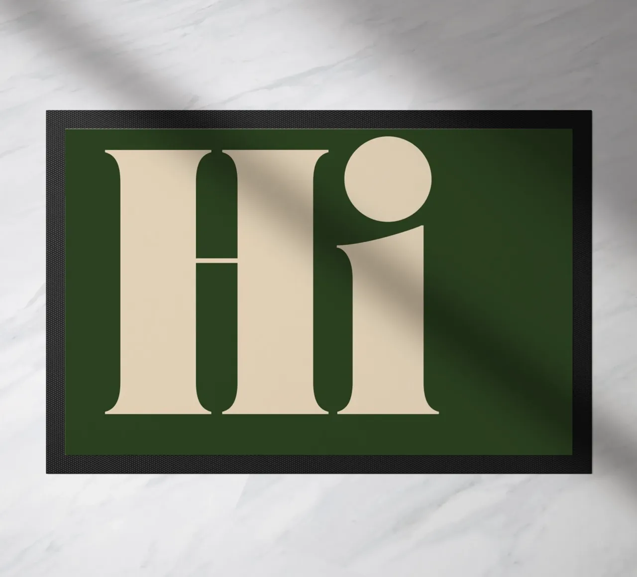 Oh, Hi | Playful & Minimalist Greeting Print zerbino da PrintCessStudio