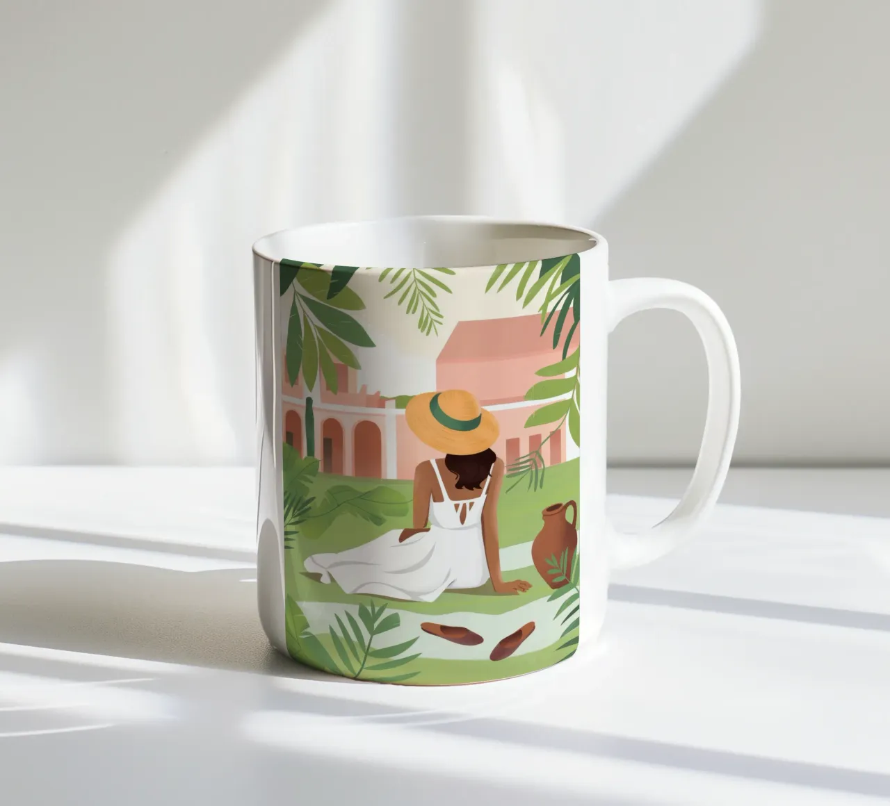 Momento di pace tazza in ceramica da Artie Shifa