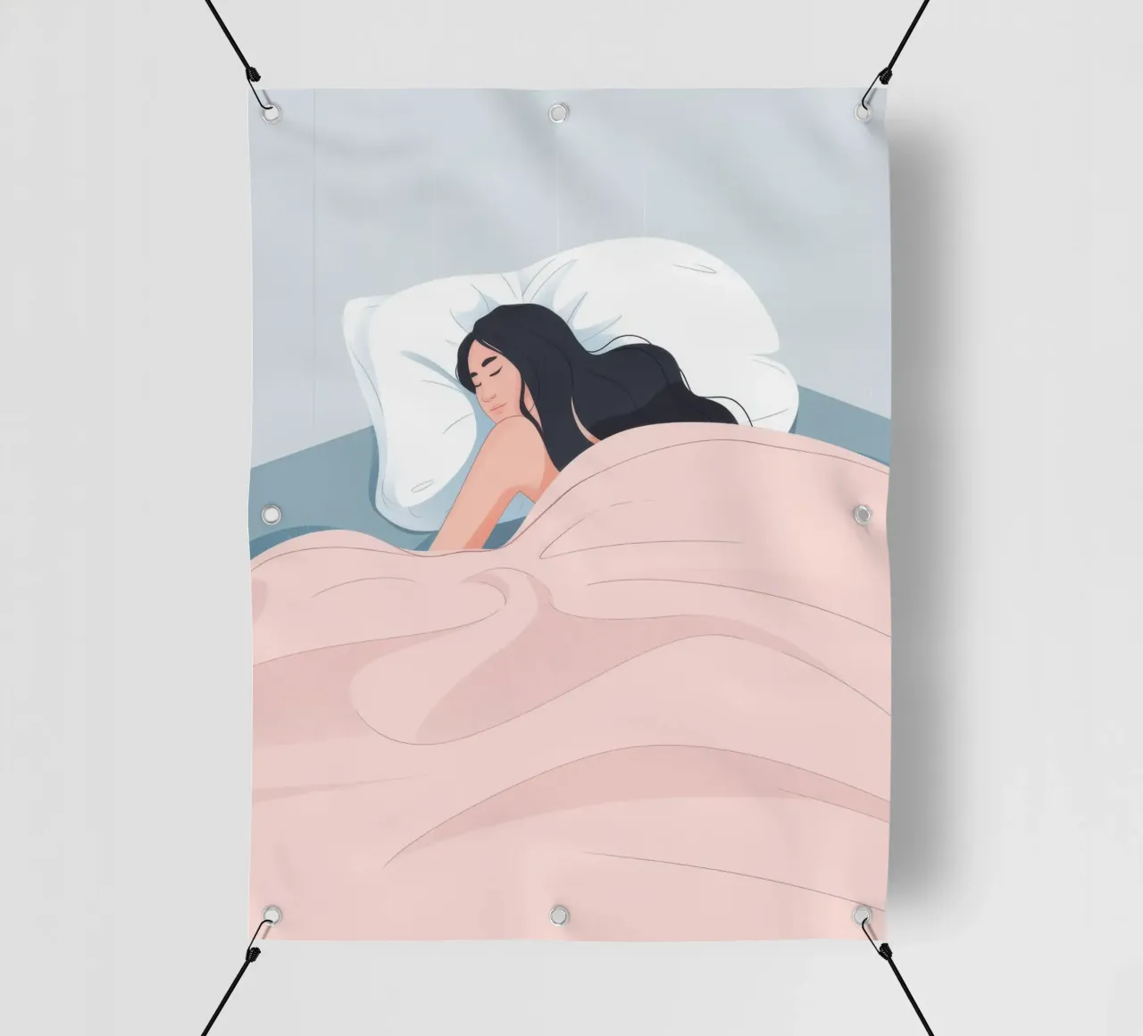 Sonno tranquillo telo in pvc da Artie Shifa