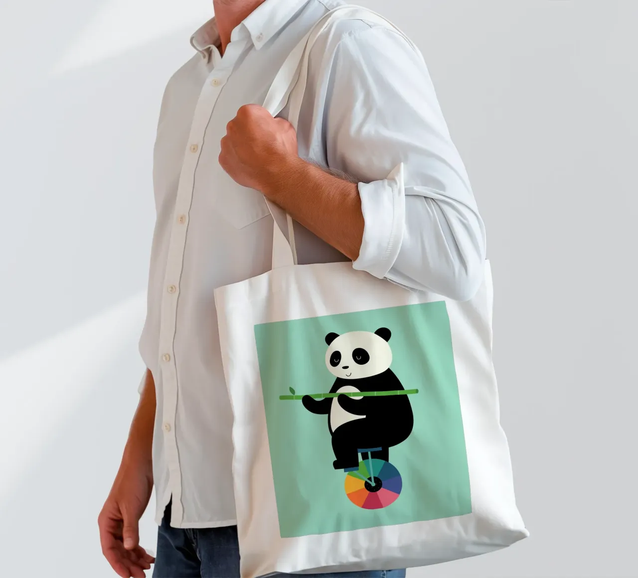 Imparate a bilanciare la vostra vita borsa in juta da Andy Westface