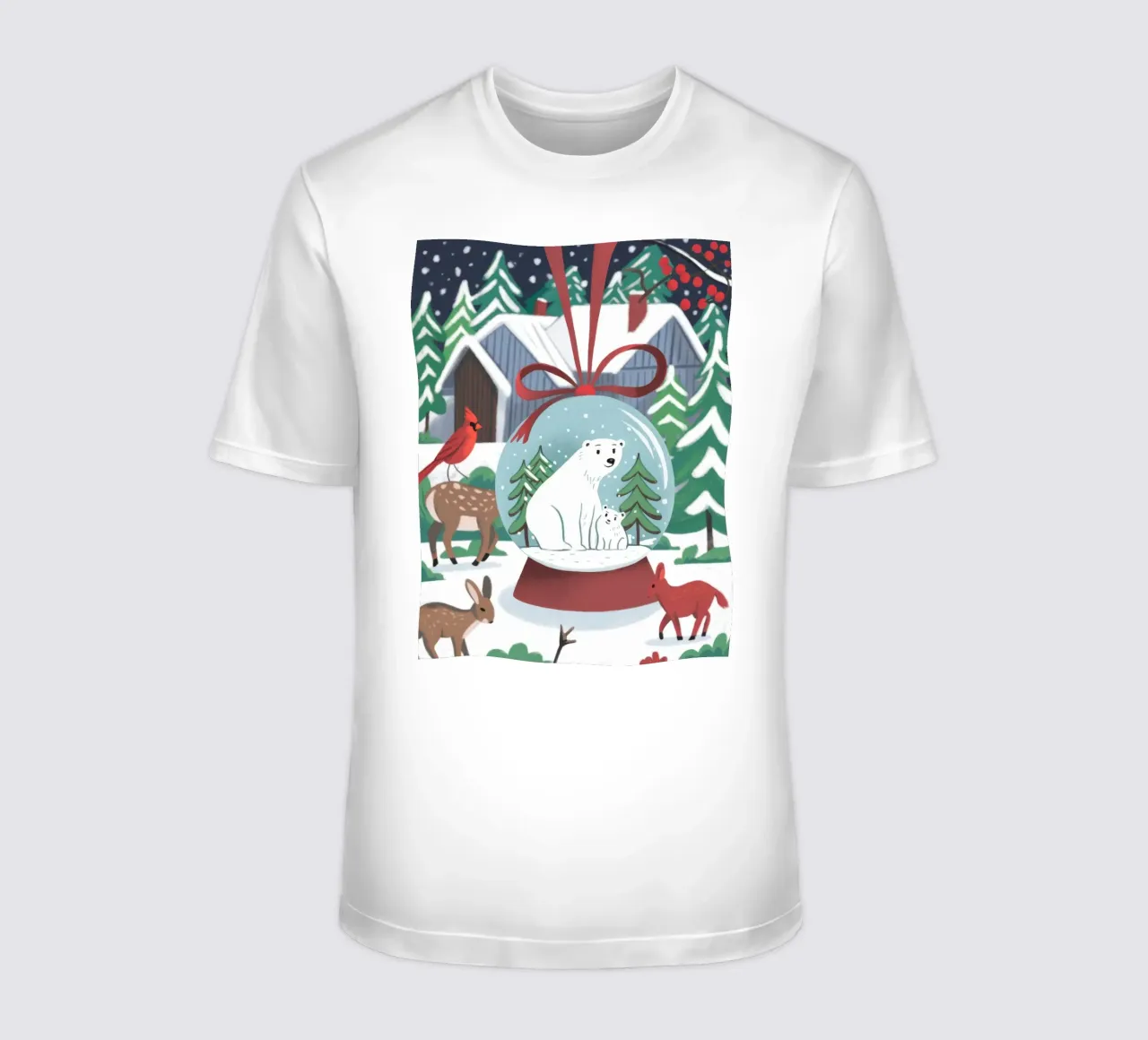 Globo polare t-shirt da Artie Shifa