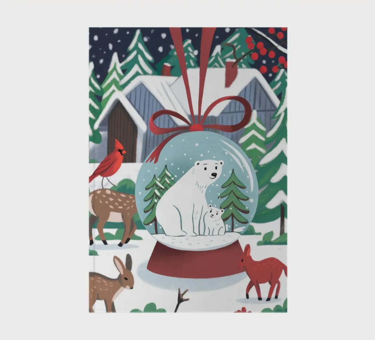 Polar Globe notebook by Artie Shifa