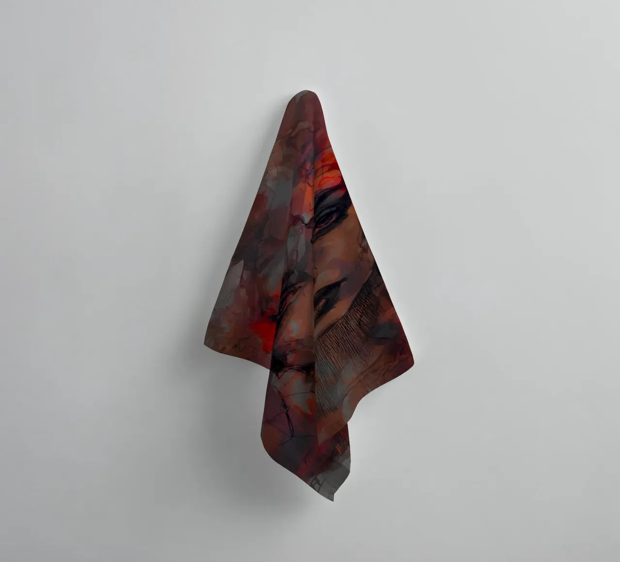 butterfly 5 serviette de bain de Giulio Iurissevich