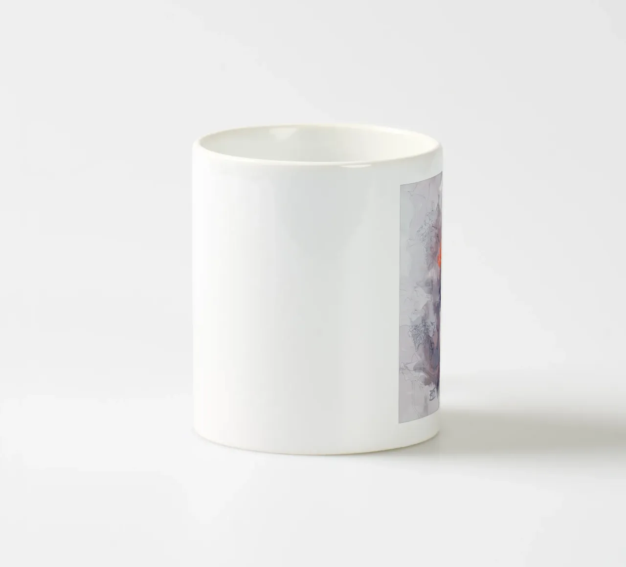 butterfly000 tazza in ceramica da Giulio Iurissevich
