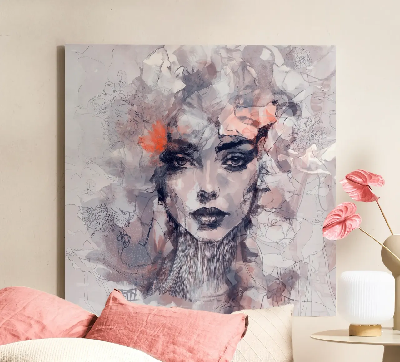 butterfly000 canvas van Giulio Iurissevich