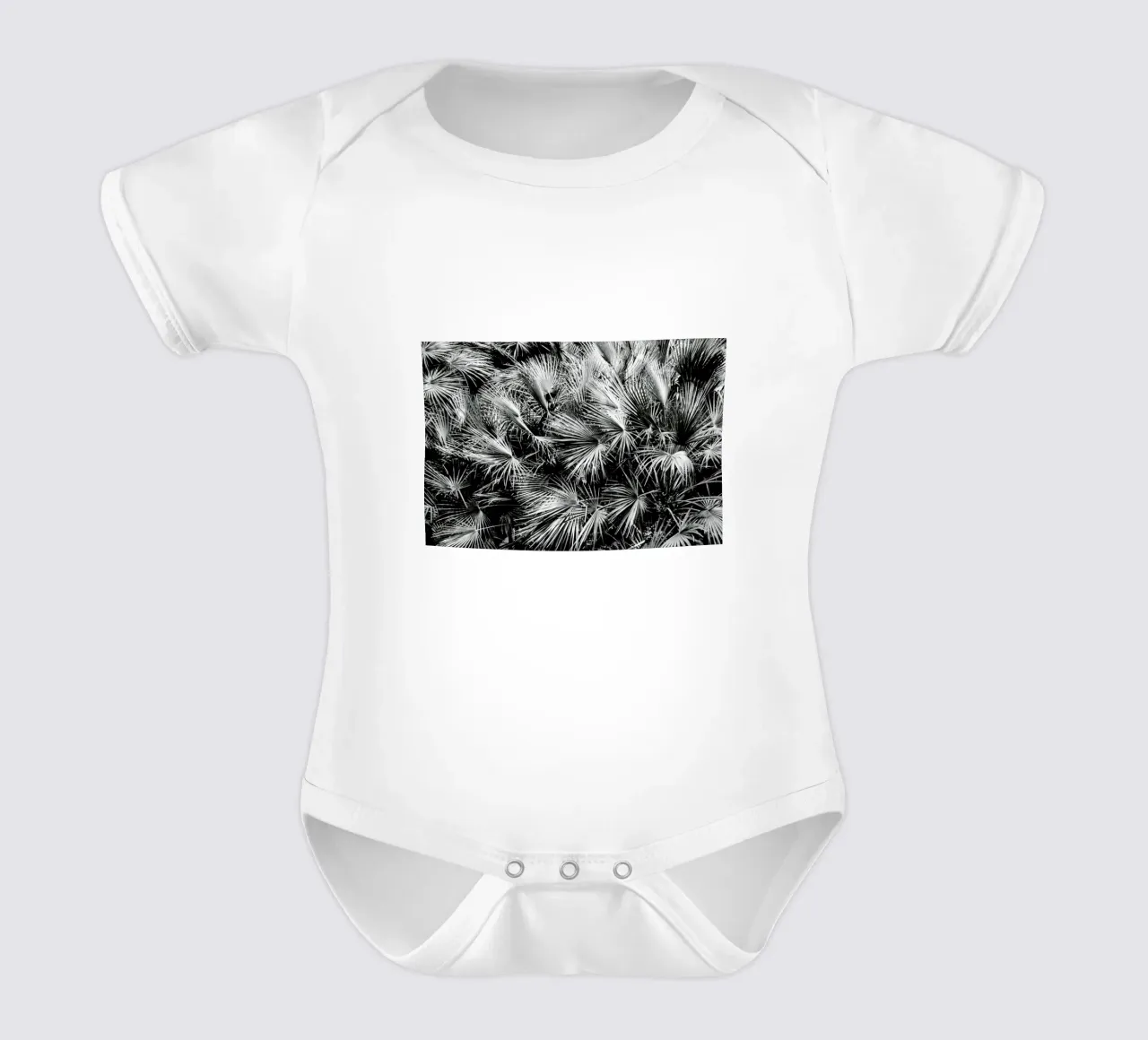 Palm Trees body neonato maniche corte da Victoria Frost