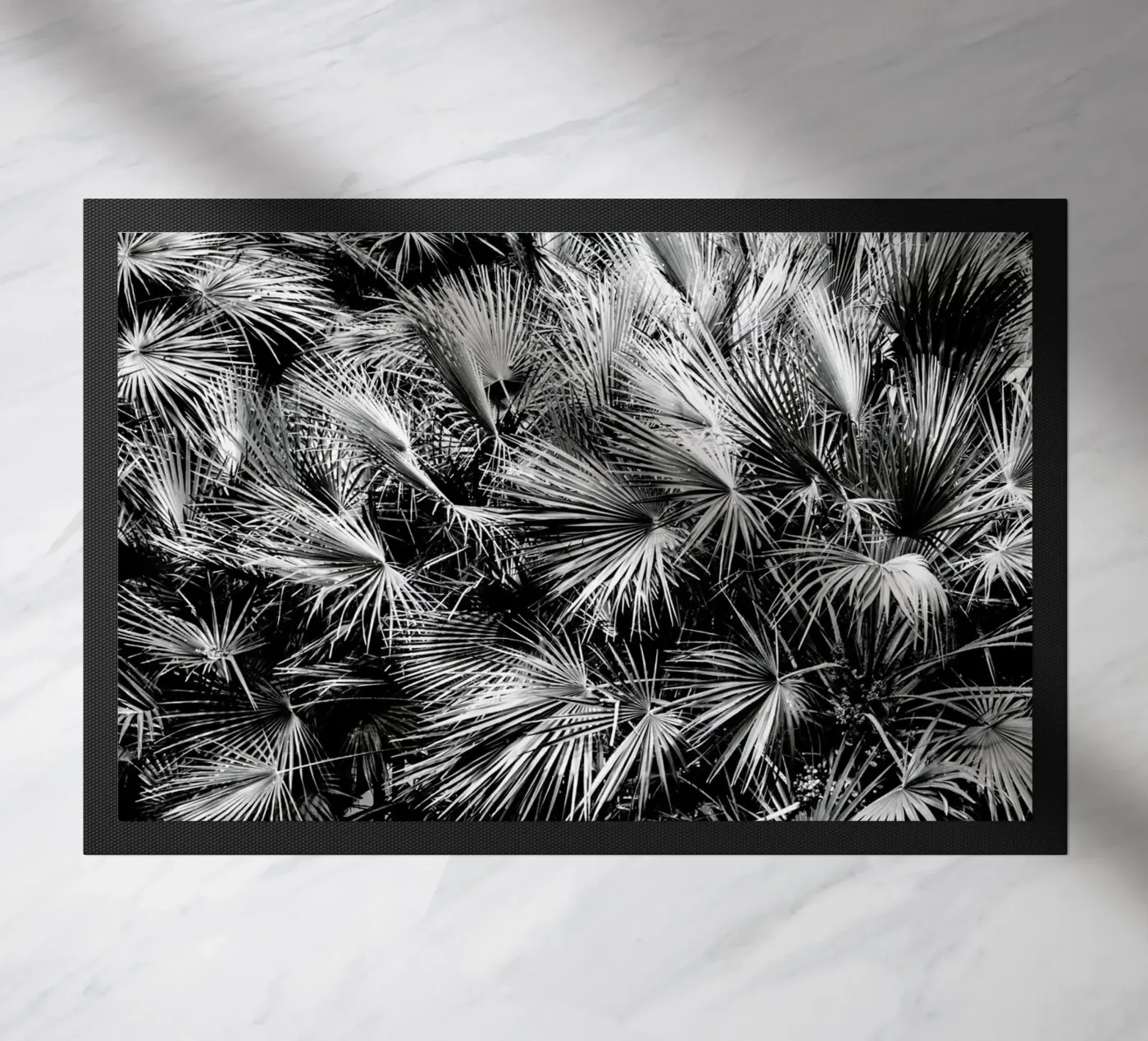 Palm Trees doormat by Victoria Frost