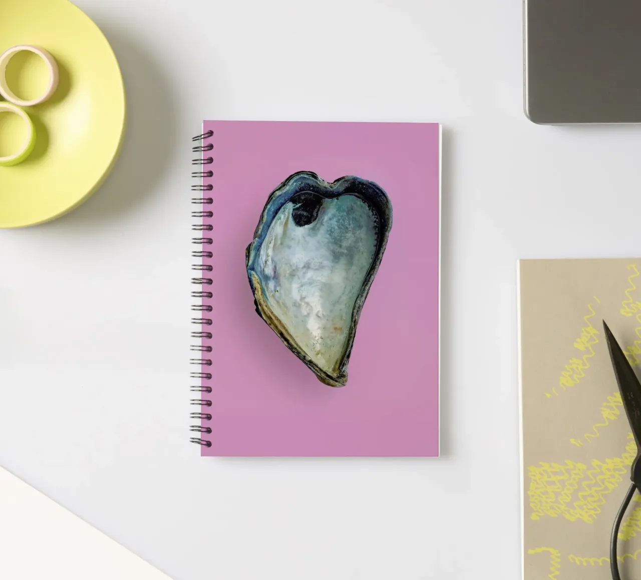 Heart V spiral notebook by Curious Collections by Marielle Leenders