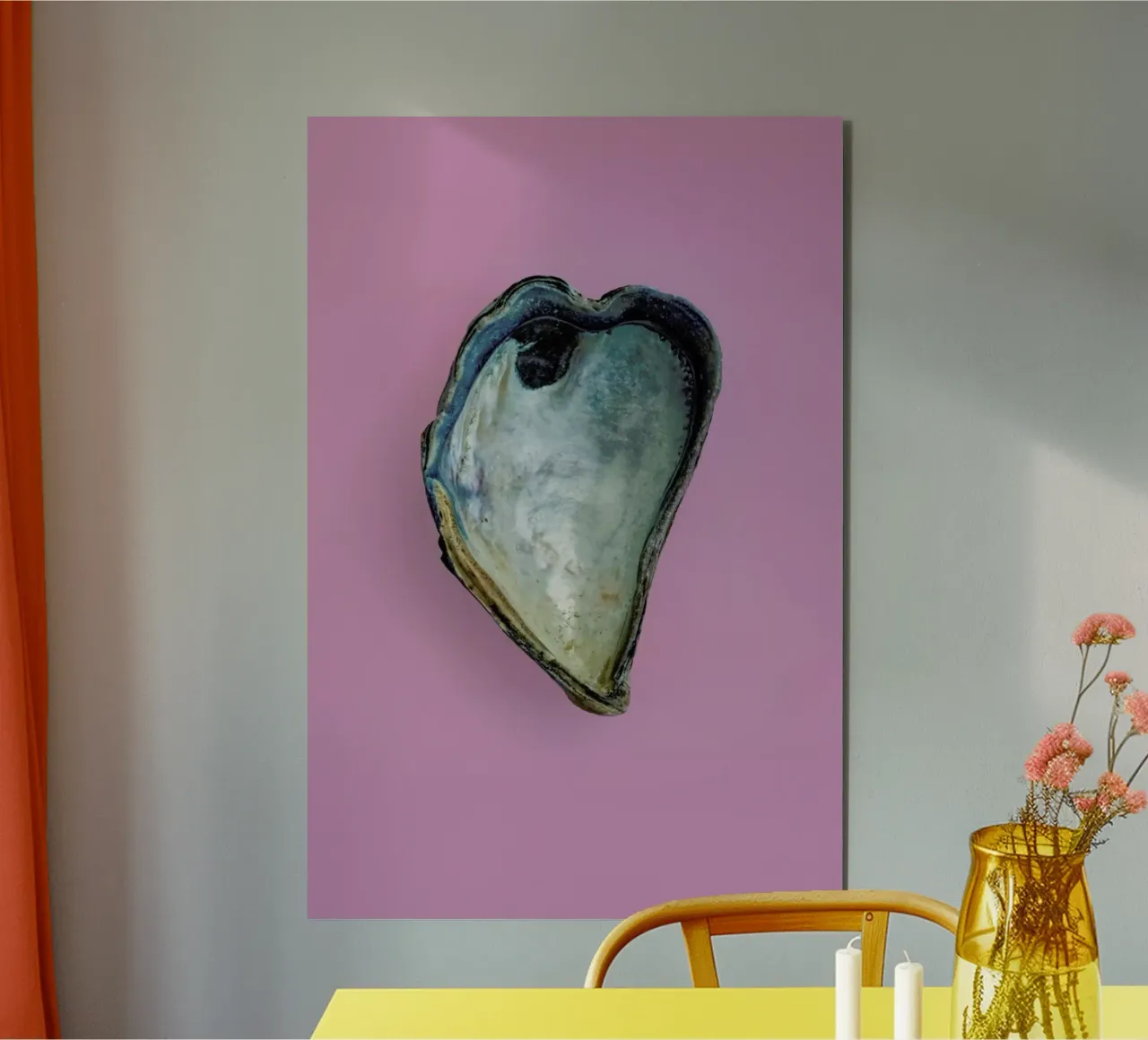 Heart V alluminio dibond da Curious Collections by Marielle Leenders