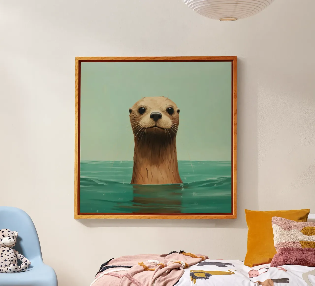 Minimal Otter plexiglass da Minimal Animal Art