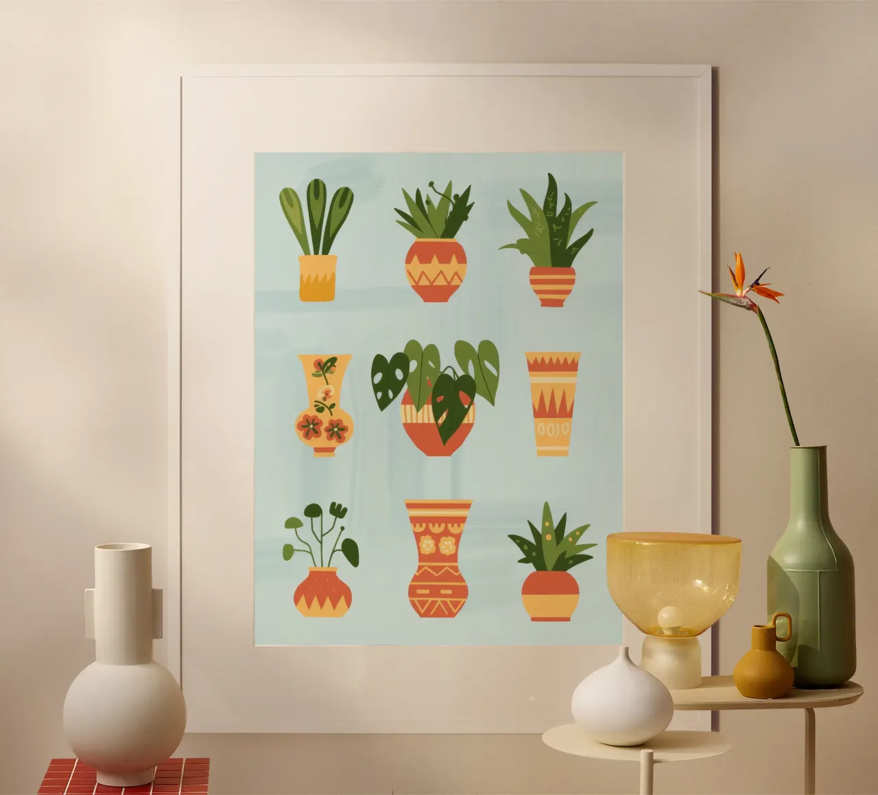 Potted Harmony hahnemühle by Artie Shifa