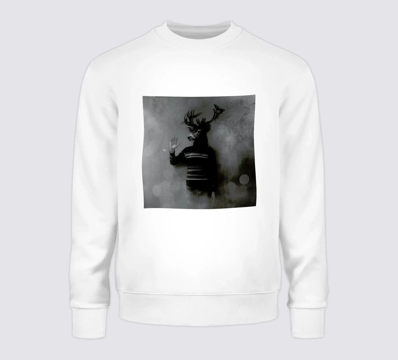 Animals in my room - Deer sudadera de Evgeniy Stepanets