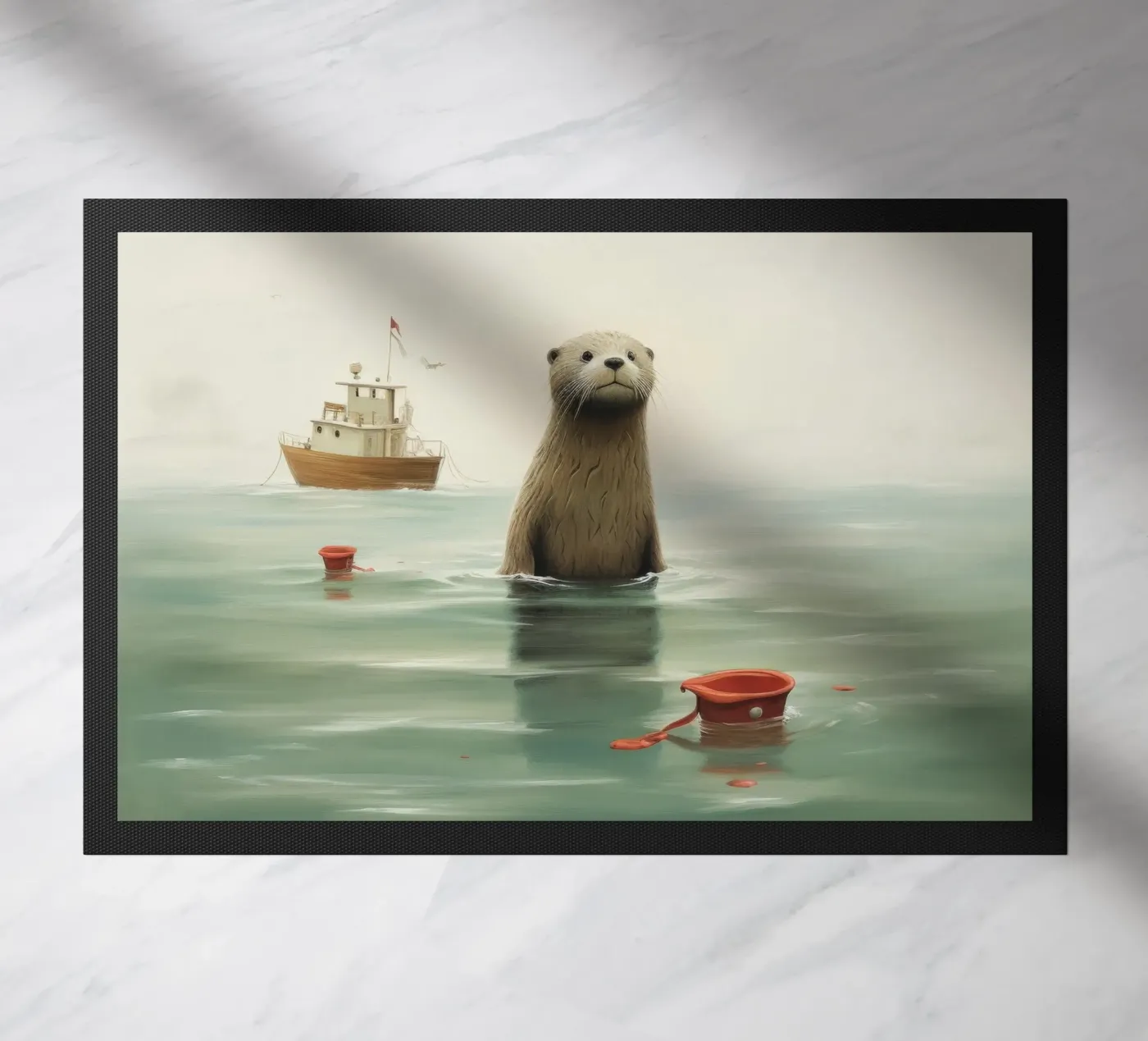 Minimo Otter zerbino da Minimal Animal Art