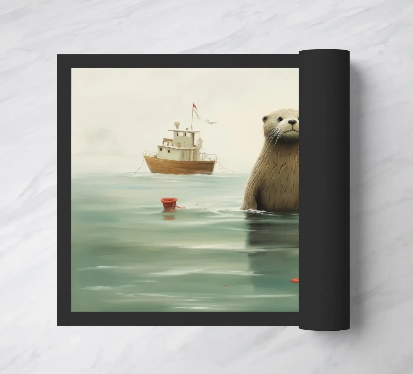 Minimo Otter zerbino da Minimal Animal Art