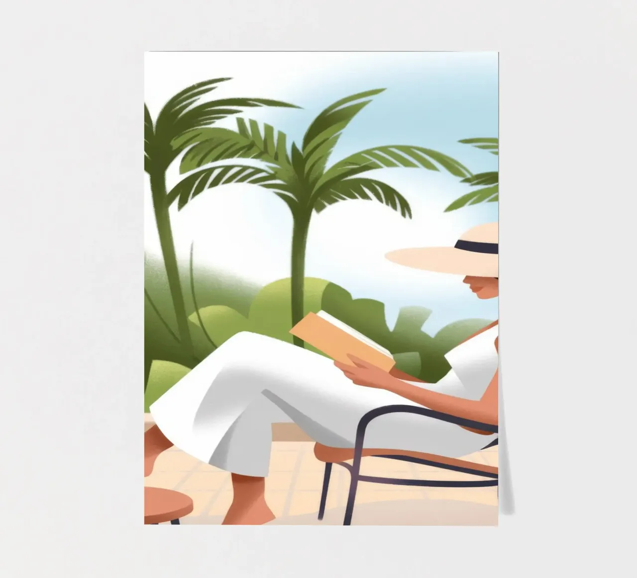 Relaxed Afternoon sticker sheet by Artie Shifa