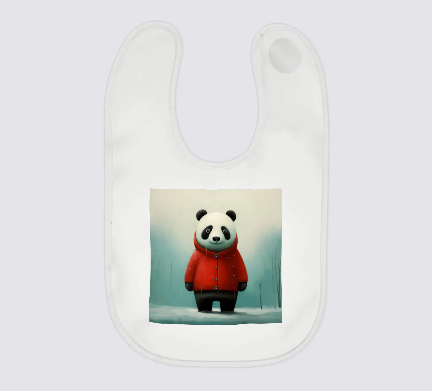 Minimo Panda bavaglino da Minimal Animal Art