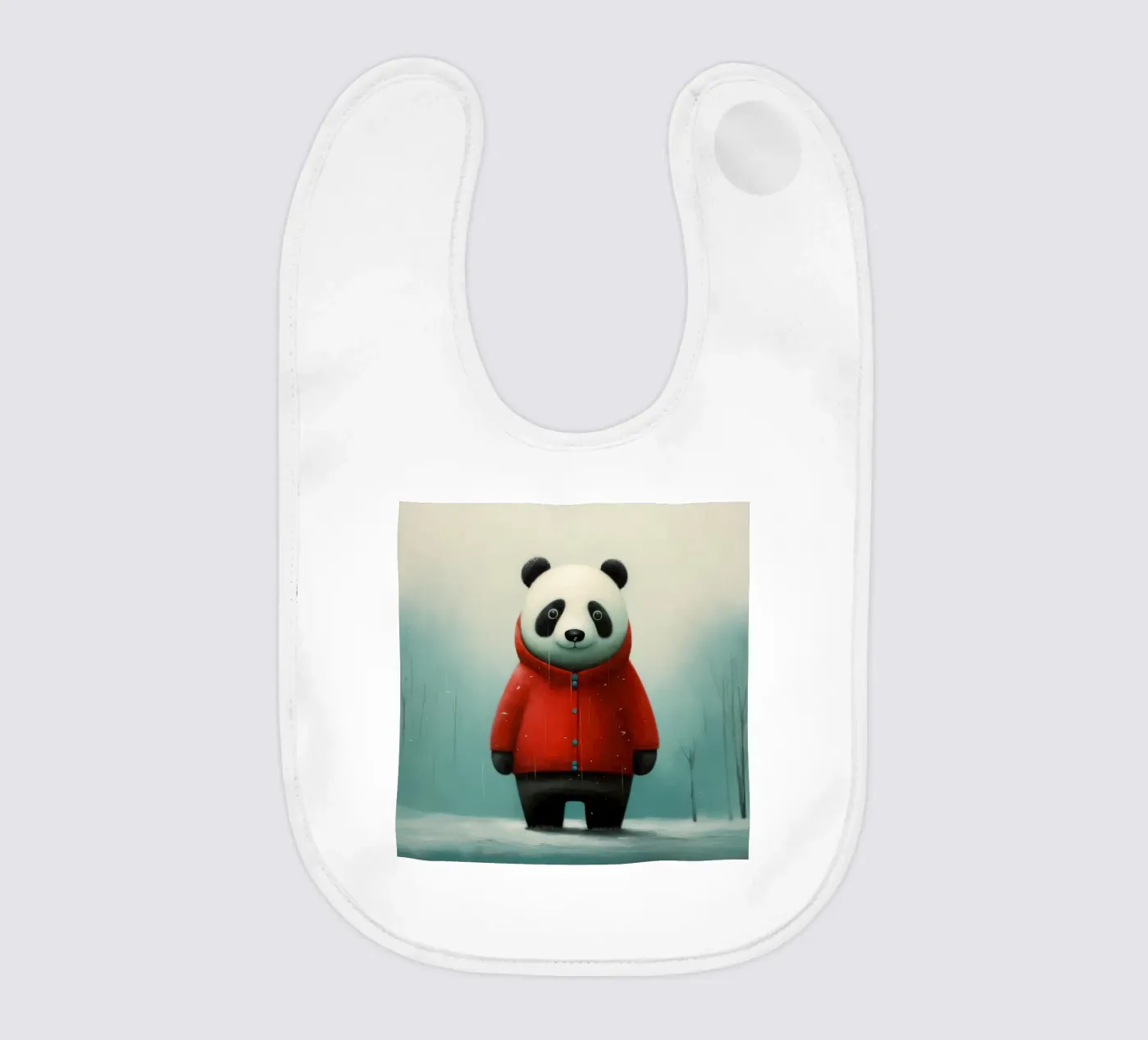 Minimo Panda bavaglino da Minimal Animal Art