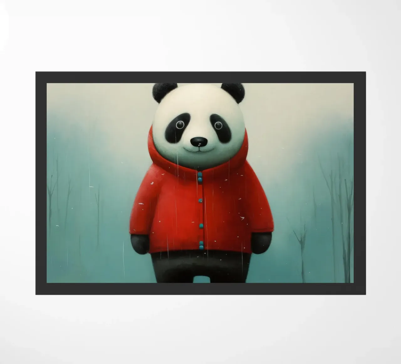 Panda minimale 2 zerbino da Minimal Animal Art
