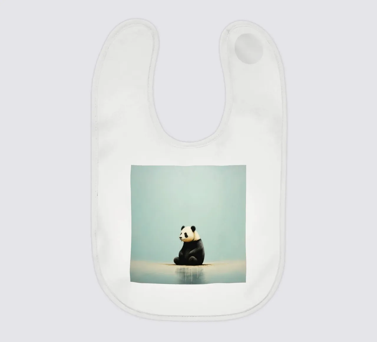 Minimo Panda bavaglino da Minimal Animal Art