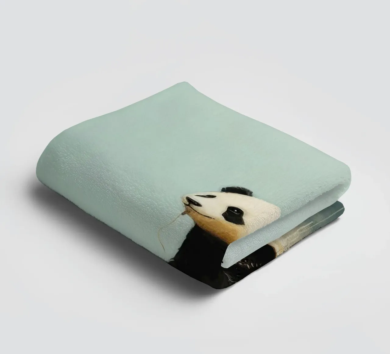 Panda minimale 3 asciugamano da bagno da Minimal Animal Art