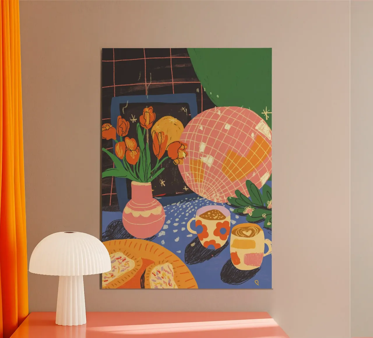 Disco tea poster da GigiRosado