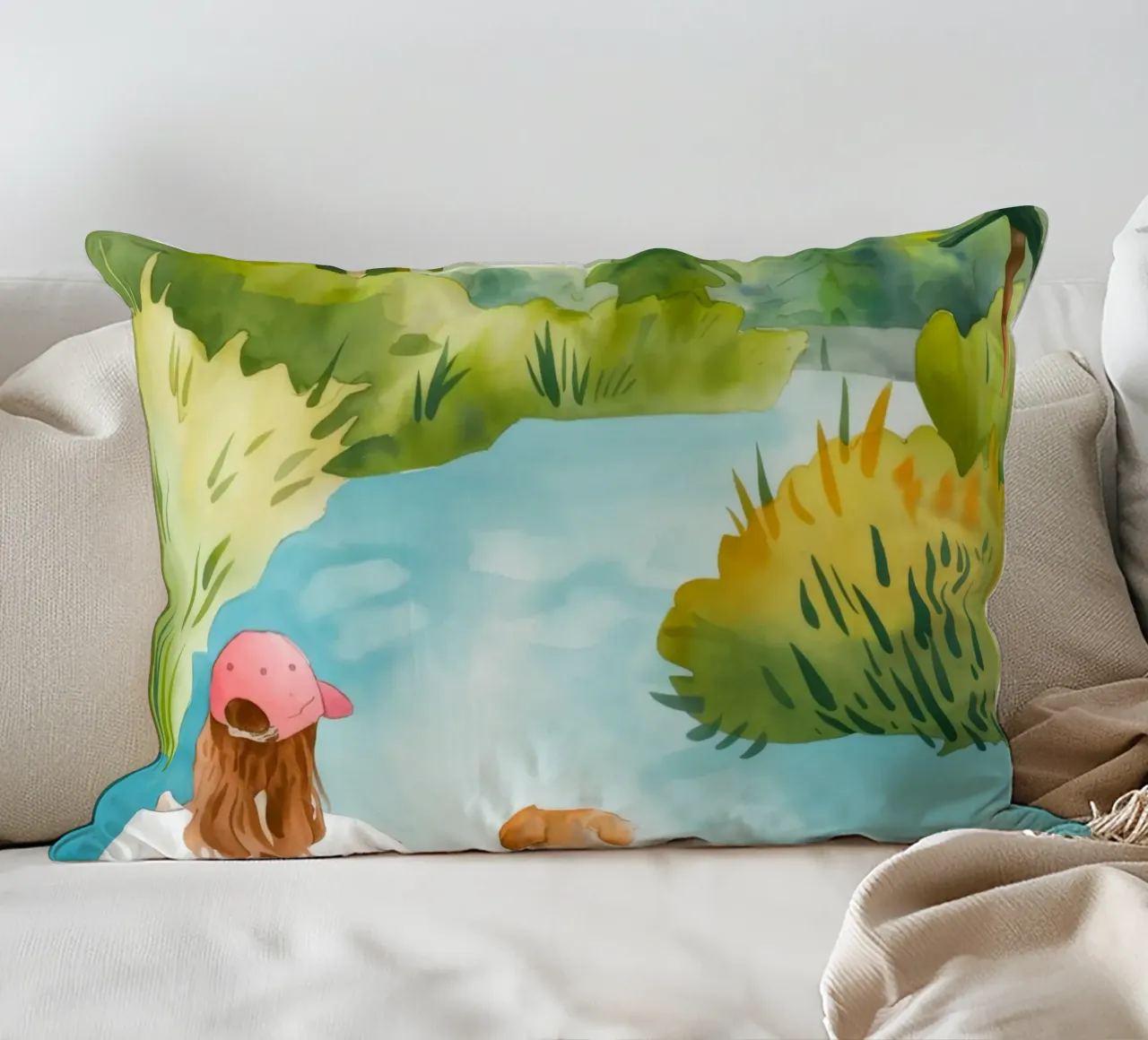 Compagni di fiume cuscino da Artie Shifa