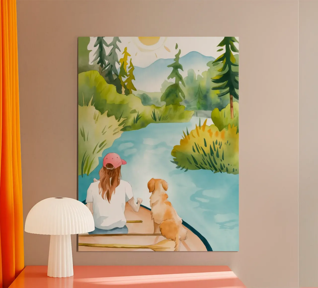 Compagni di fiume carta hahnemühle da Artie Shifa