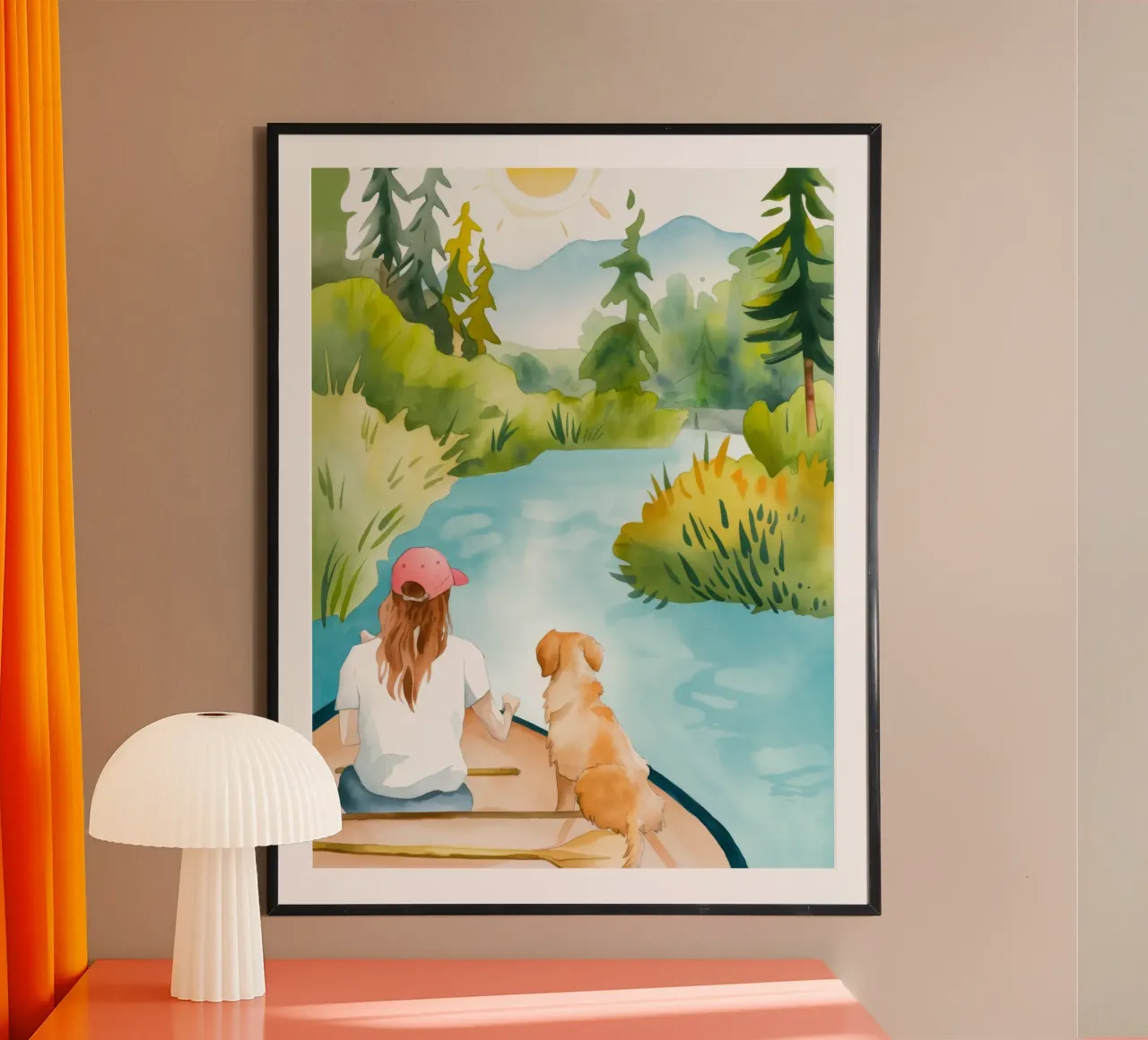 Compagni di fiume carta hahnemühle da Artie Shifa
