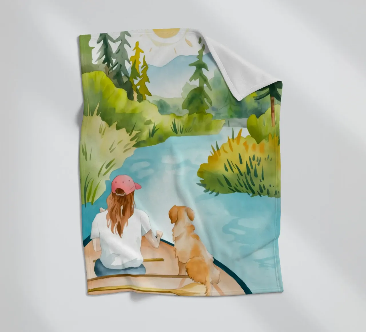 Compagni di fiume coperta in pile da Artie Shifa