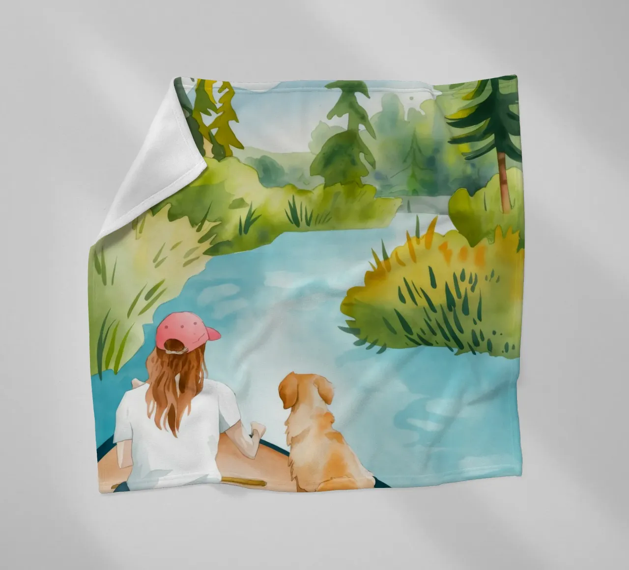 Compagni di fiume coperta in pile da Artie Shifa