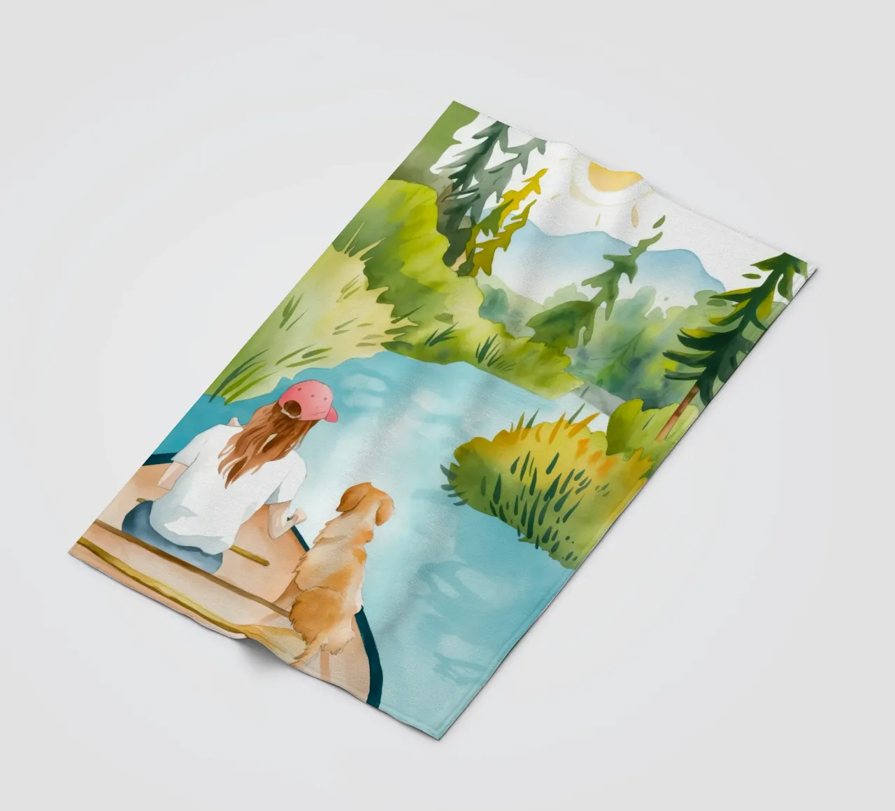 Compagni di fiume coperta in pile da Artie Shifa