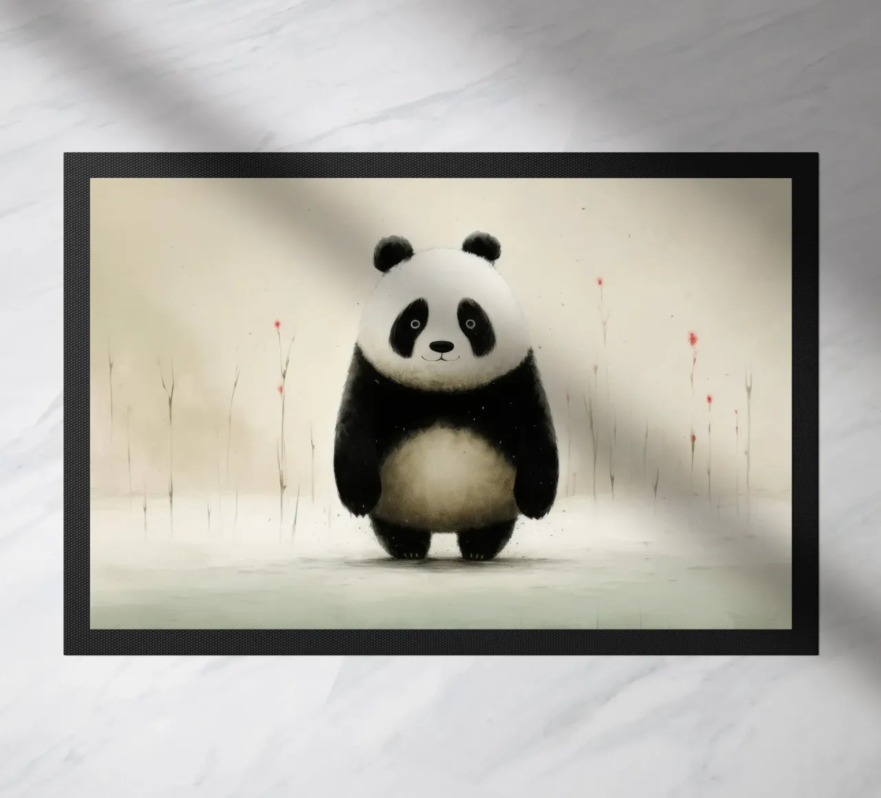 Minimo Panda zerbino da Minimal Animal Art