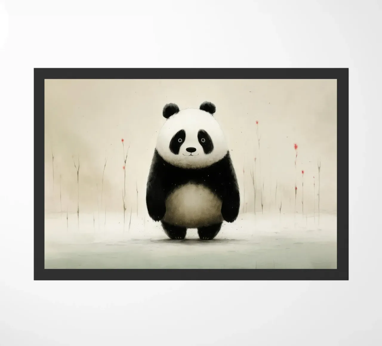 Minimo Panda zerbino da Minimal Animal Art
