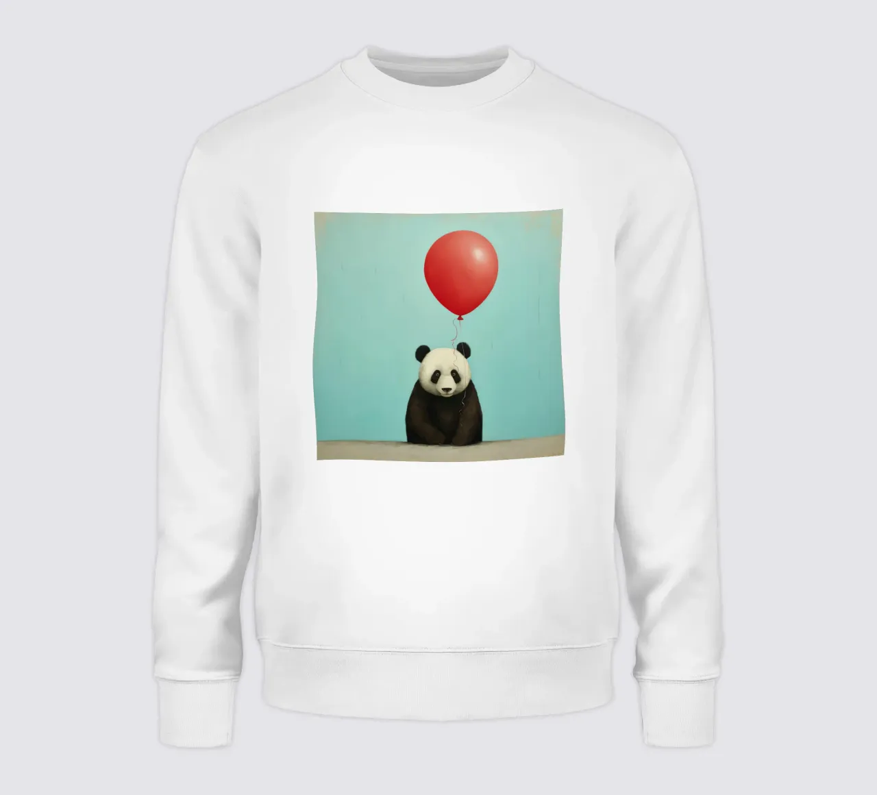 Orso panda minimale 3 felpa da Minimal Animal Art