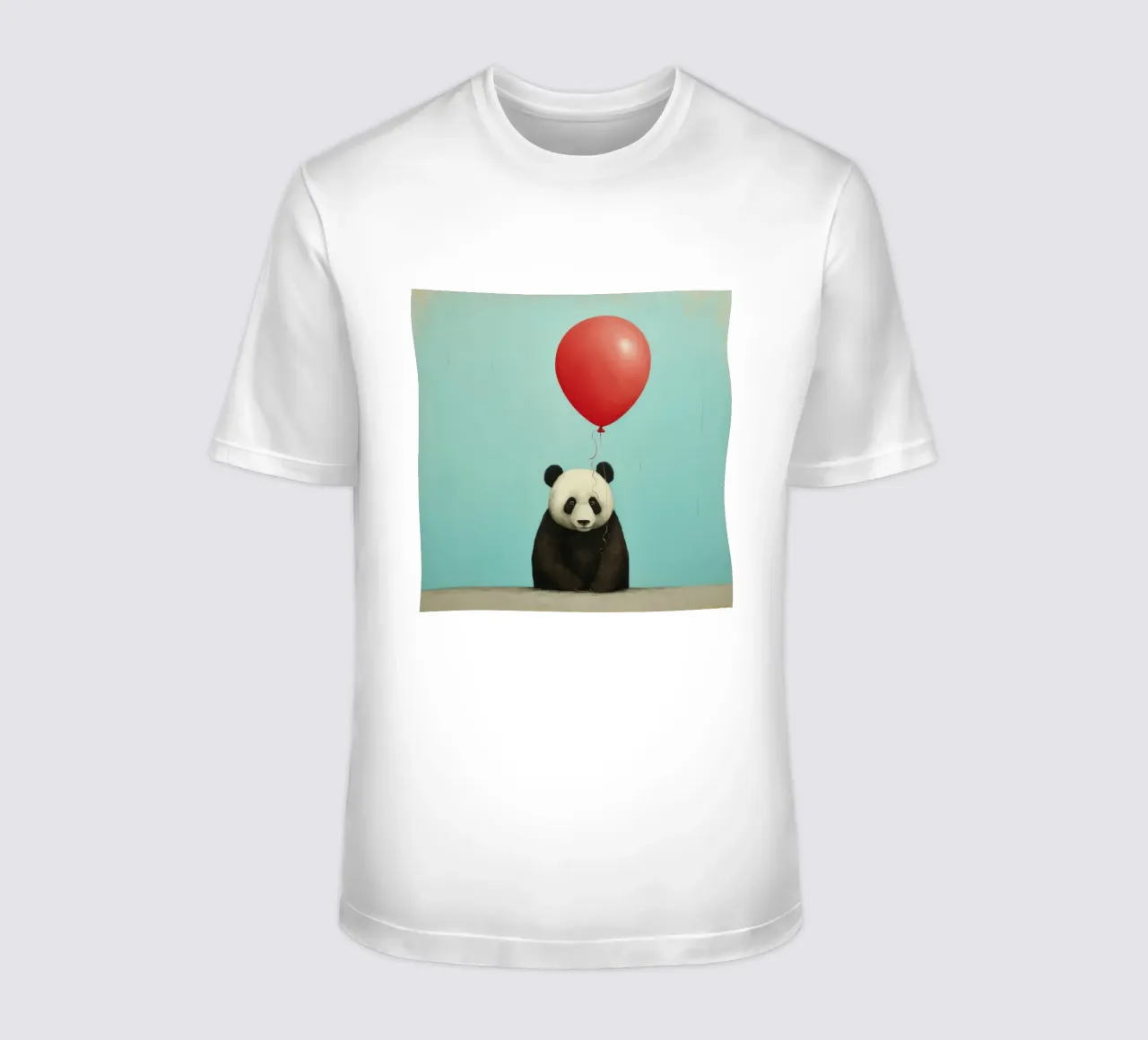 Orso panda minimale 3 t-shirt da Minimal Animal Art