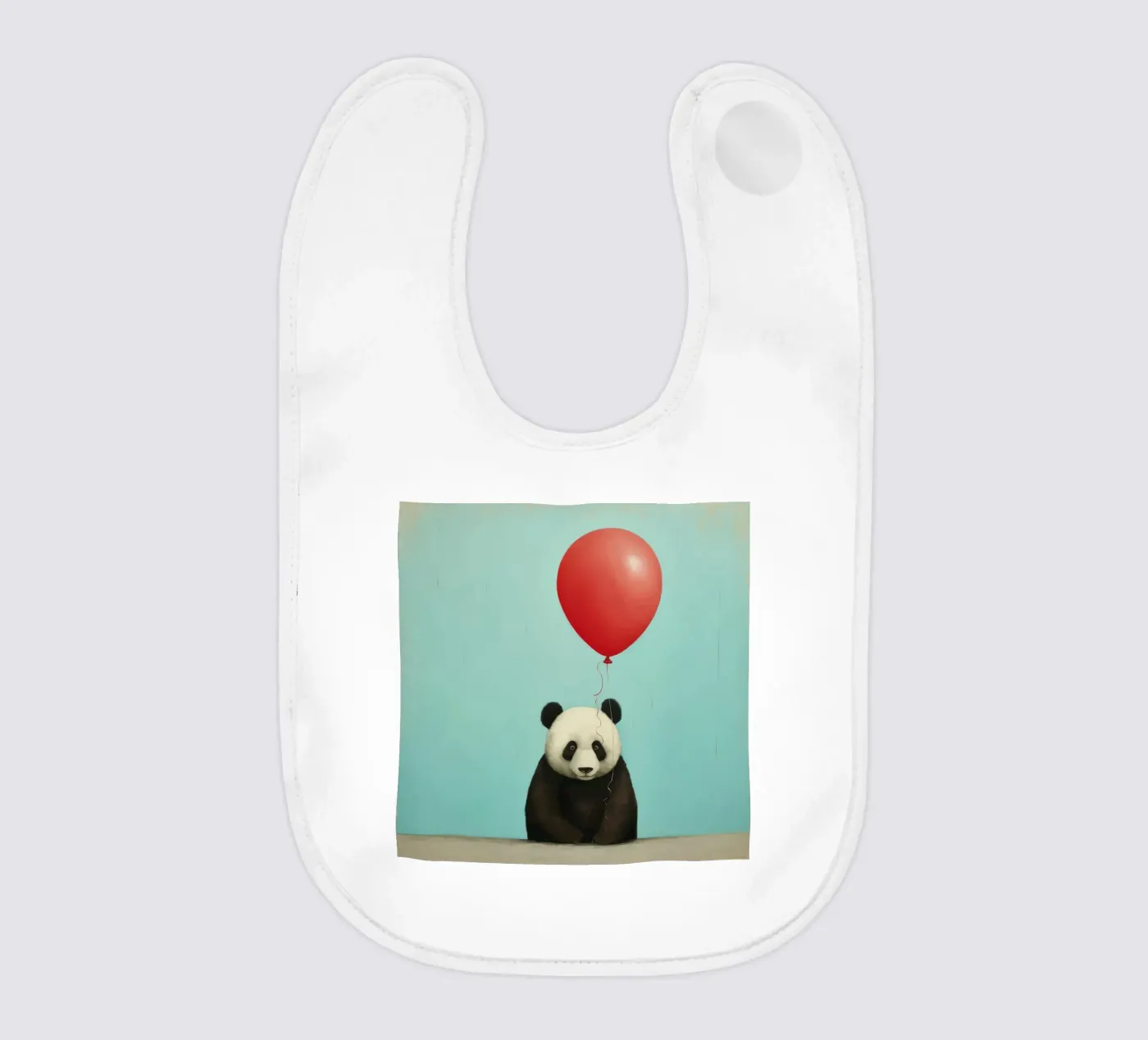 Minimo Orso Panda bavaglino da Minimal Animal Art