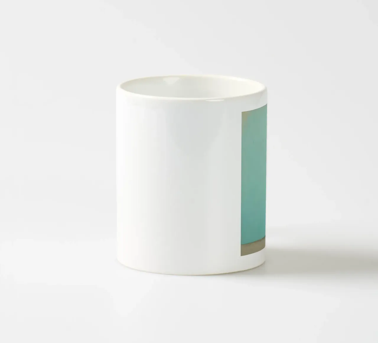 Orso panda minimale 3 tazza in ceramica da Minimal Animal Art