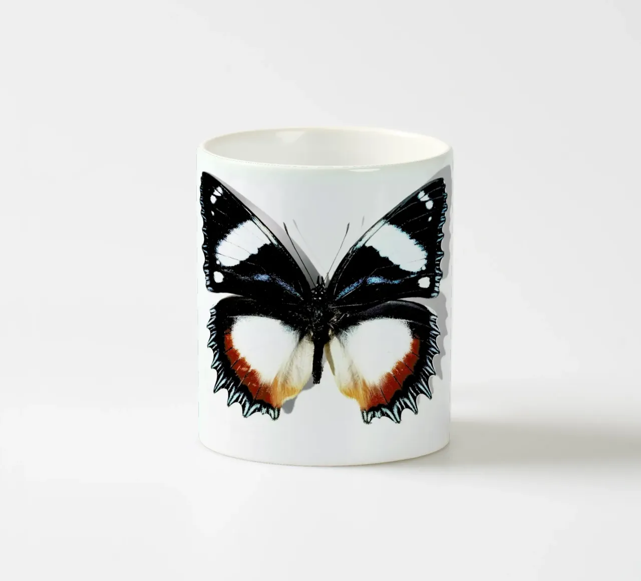 Butterflies 13 tazza in ceramica da Günther Egger
